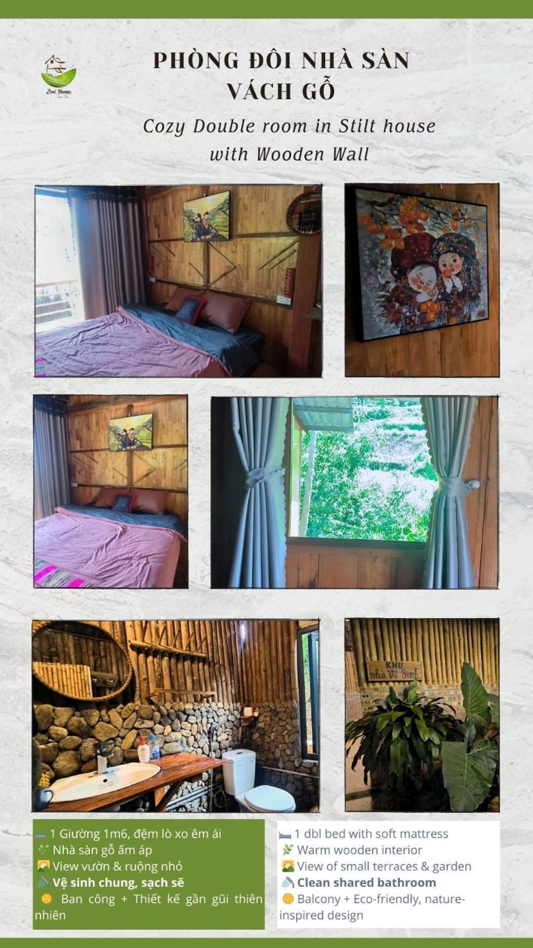 Zoni Home Tram Tau Cham Ta Lao Buitenkant foto