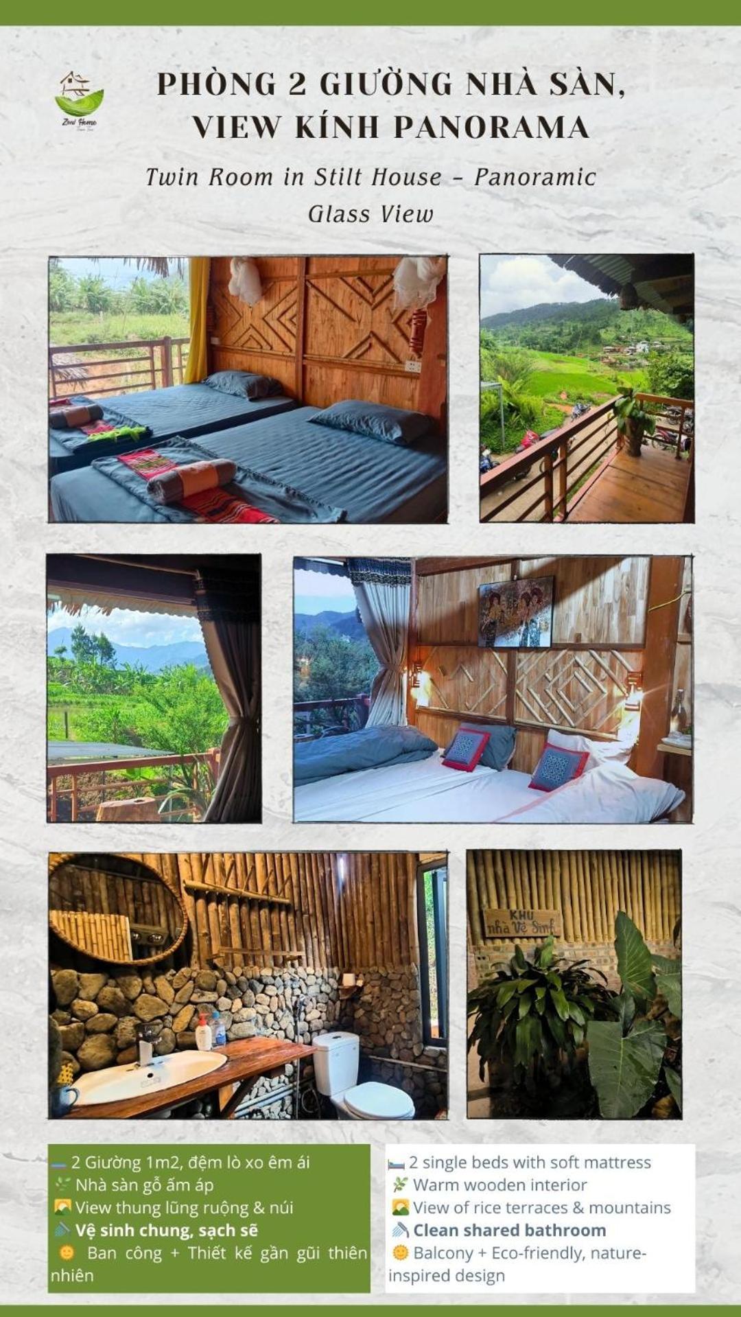 Zoni Home Tram Tau Cham Ta Lao Buitenkant foto